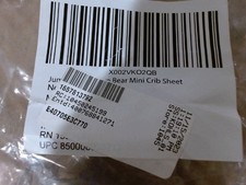 New Open Box-JumpOff Jo - Fitted Mini Crib Sheet for Cotton, 24 in. x 38 in. -