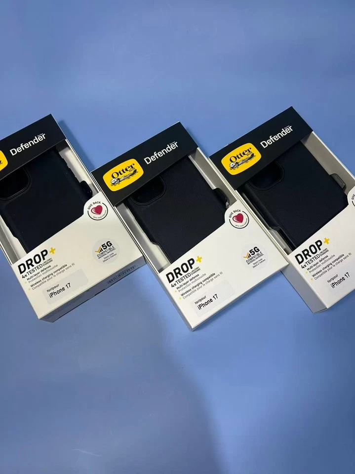 Capa Otterbox Defender nova em folha para iPhone 17 capa com clipe de coldre somente para 17 - Imagem 3 de 3