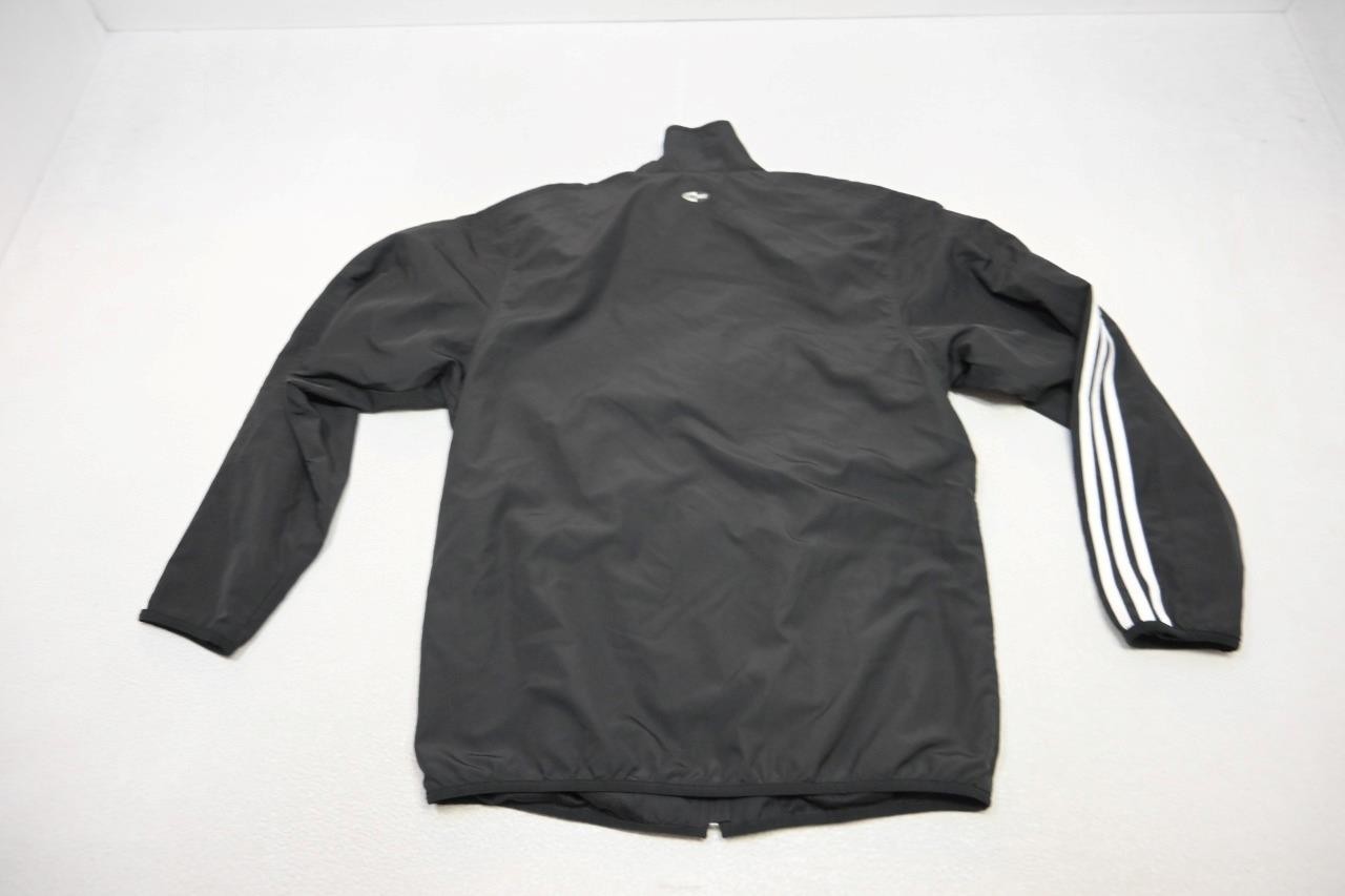 Adidas Track Jacket Performance Black Striped Ful… - image 10