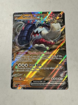 Great Tusk ex 053/091 SV: Paldean Fates Holo