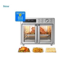 MIDEA FRENCH DOOR TOASTER OVEN AIR FRYER COMBO MET26C3AST NEW WITHOUT BOX