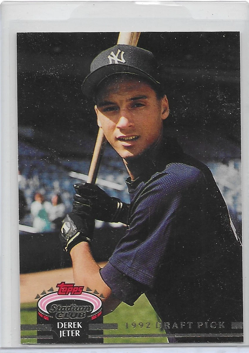 1992-93 Topps Stadium Club Jack Murphy Stadium - Derek Jeter #117