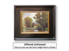 Jeff Love Original Oil Painting Art Peaceful Pastoral Tonal River Tree Landscape — photo 10