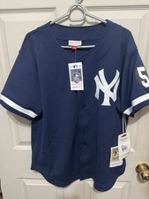 NWT Mariano Rivera 1999 NY Yankees Mitchell & Ness Men's Button Front Jersey M