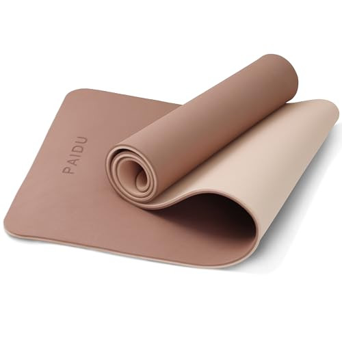 Non-Slip Extra Thick Anti-Tear High Resiliency Professional POE Yoga Mat