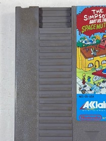 The Simpsons: Bart vs. the Space Mutants (Nintendo NES, 1991) NES Authentic