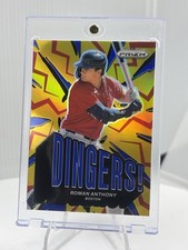 2025 Panini Prizm Roman Anthony Dingers SP /99 Blue