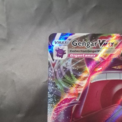 Pokémon TCG Gengar VMAX 157/264 Fusion Strike Single Strike Holo