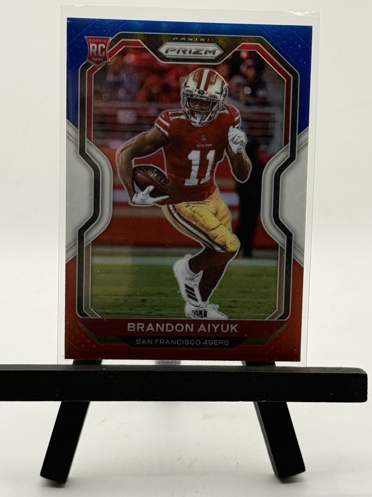 2020 Panini Prizm - Rookie Brandon Aiyuk #301 Red White & Blue Prizm (RC)
