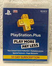 PlayStation Plus 90 Day Subscription - NEW
