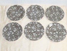 6 Pièces Calico Royal Crownford Staffordshire Angleterre Assiette À Gâteau! N6