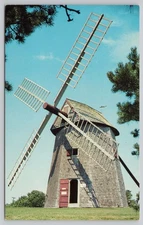 Vintage Grist Mill Postcard Cape Cod Massachusetts