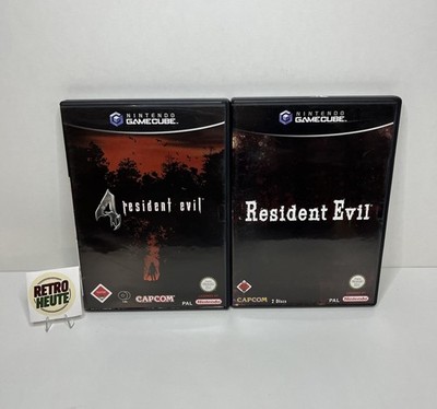 Resident Evil & Resident Evil 4 Spiele Cib Ovp Anleitung (Nintendo GameCube)