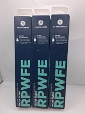 3 Packs GE Genuine Replacement Part Refrigerator Water Filter RPWFE W/RFID Chip
