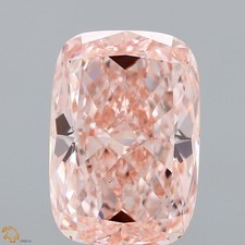 Lab Grown Cushion Cut 9.01 Ct Fancy Vivid Pink VS1 IGI Certified CVD Diamond
