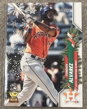 Yordan Alvarez 2020 Topps Holiday ALL STAR Rookie RC #HW105 Houston Astros