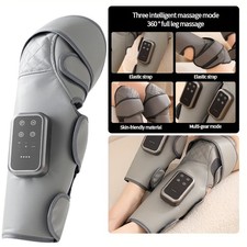 3 Modes Knee Leg Massager Cordless Calf Air Compression, Heat Pain Relief New