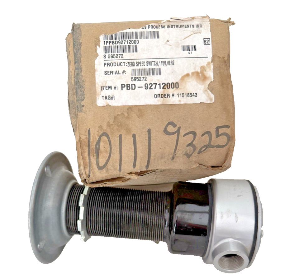 Miltronics Rotation Switch Siemens Milltronics Zero Speed Switch 927 115V VER2 PBD-92712000 | eBay