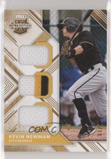 2018 Panini Elite Extra Edition Triple Materials Gold /99 Kevin Newman lu0