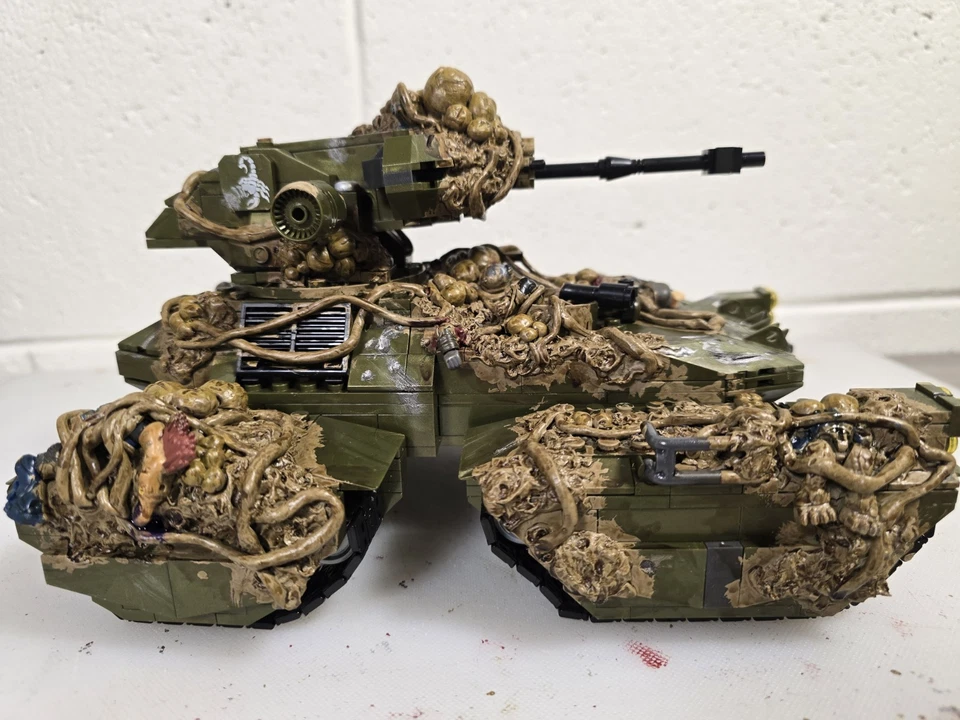 Custom Flood Scorpian Tank Halo Mega Construx - Image 3 of 4