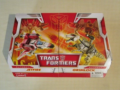 Transformers Classics G1 JETFIRE AND GRIMLOCK TWIN PACK MISB chug generations
