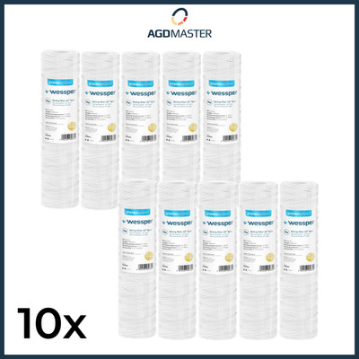 10x Vorfilter Sedimentfilter Wickelfilter 10 Zoll / 10'' - 5 Micron Trinkwasser
