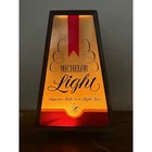 Vintage 1978 Michelob Light Beer Sign Kribs Inc 604-190 Lighted Bar Decor 15.5in
