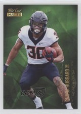 2021 Wild Card MATTE Chase Green Chuba Hubbard #MBC-60 Rookie RC y0i. rookie card picture