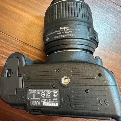 ⭐️訳あり品⭐️たくさんの思い出を写真に残したい⭐️ニコン Nikon D5100 Nikon D D5100 16.2MP Digital SLR Camera - Black (Kit w/ AF-S DX VR