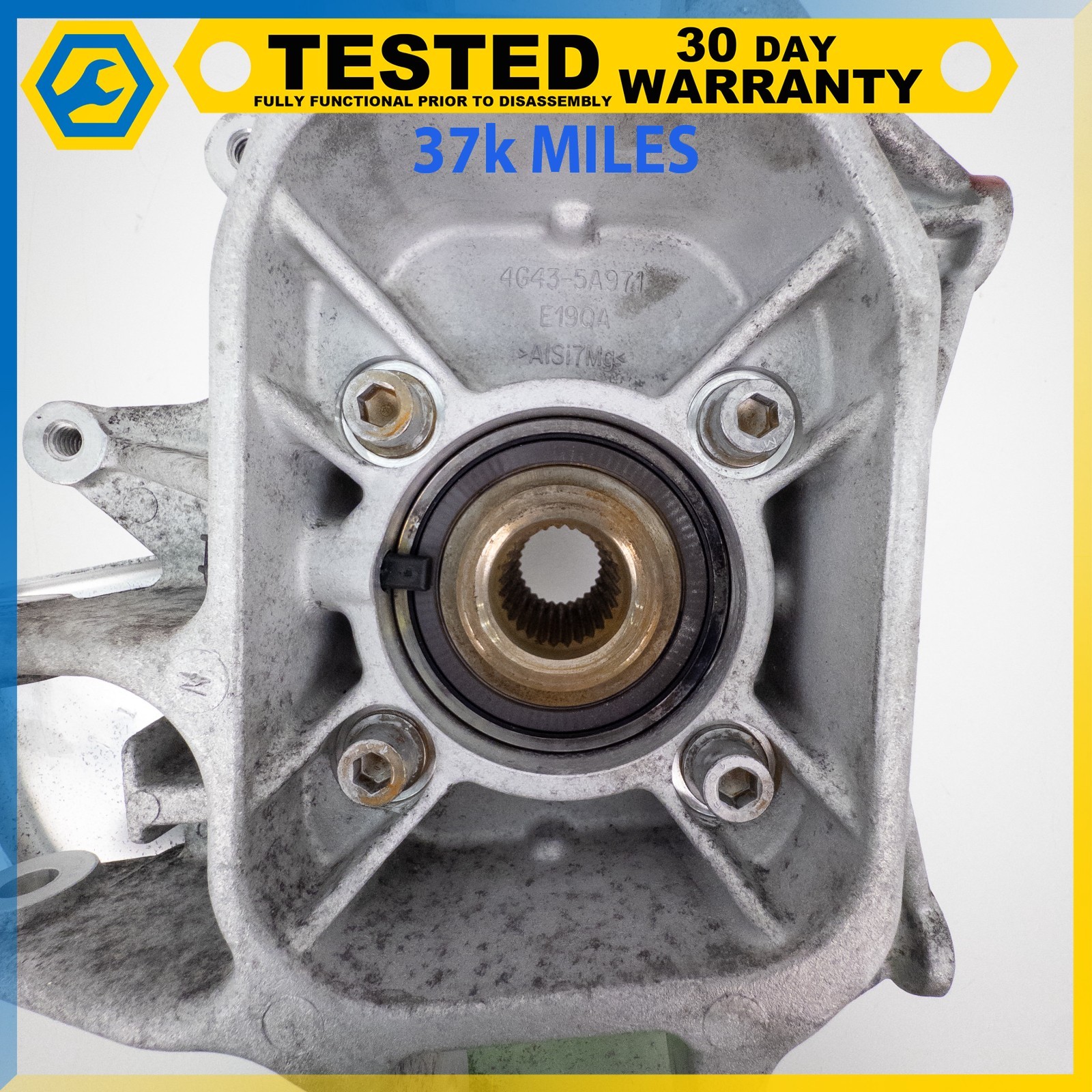 05-16 ASTON MARTIN DB9 V8 VANTAGE REAR LEFT KNUCKLE HUB BEARING ASSEMBLY OEM
