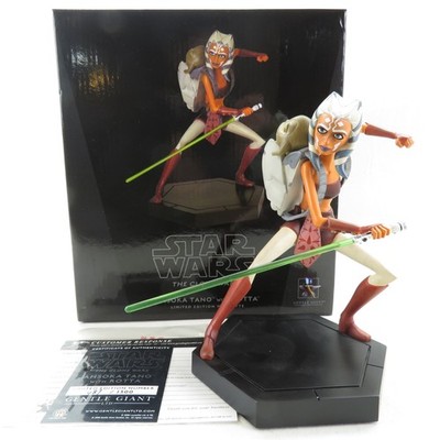 Ashoka Tano w/Rotta Clone Wars Star Wars Maquette Gentle Giant 2009