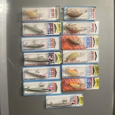 (LOT OF 13) REBEL CRANKBAIT  MINNOW LURES