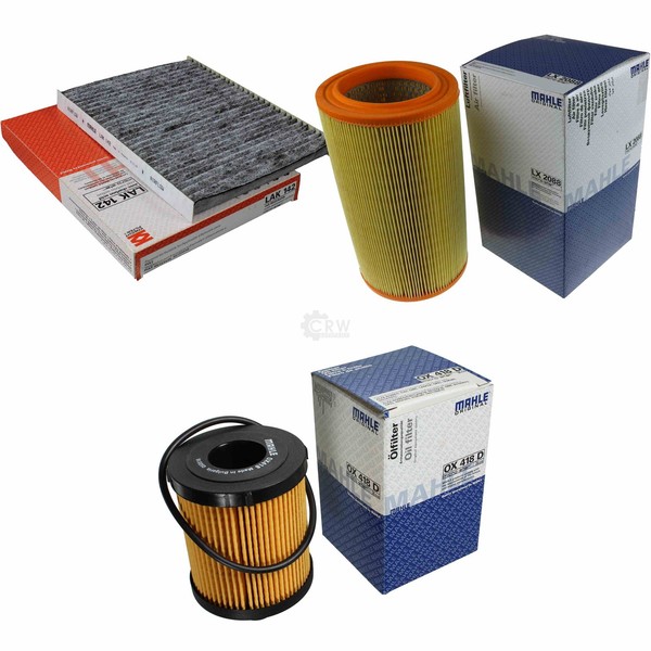 Mahle Set Filterpaket FüR Fiat Bravo II 1.4 T-Jet-image