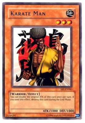 Karate Man - SRL-083 - Rare - Unlimited Edition - Moderately Played