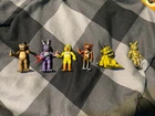 fnaf funko mini figure lot loose freddy bonnie chica foxy golden spring trap