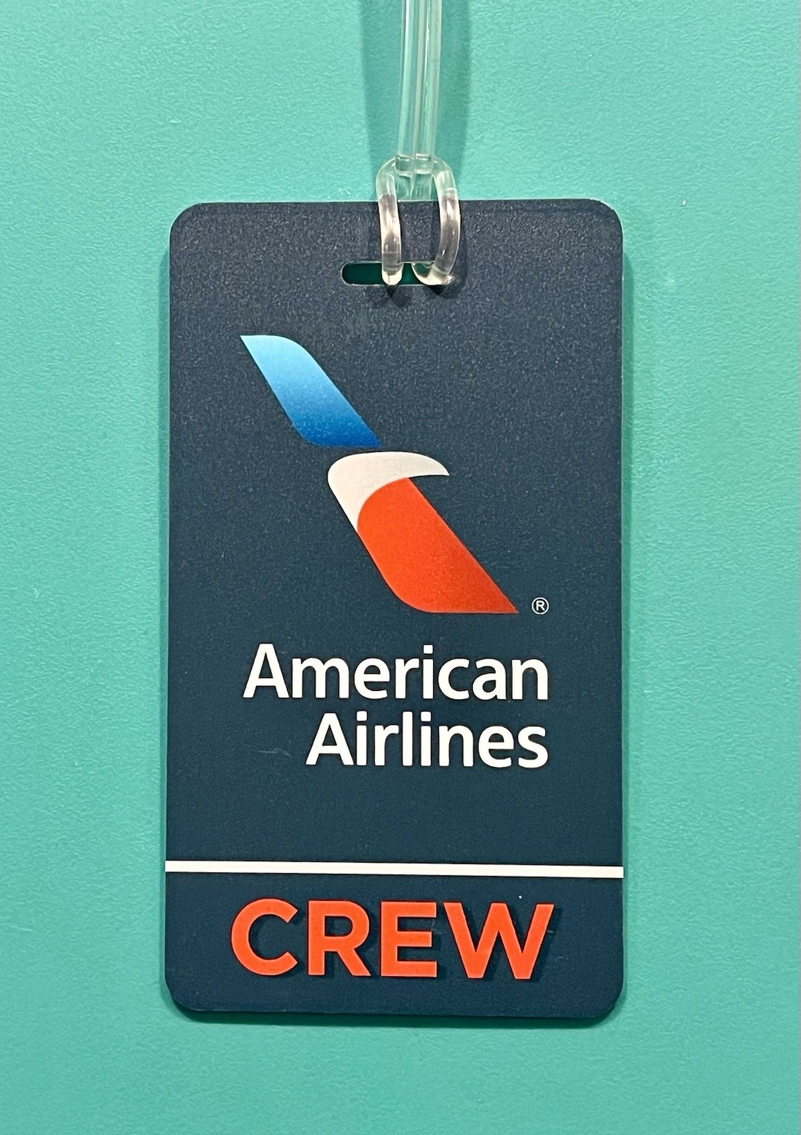 AMERICAN AIRLINES CREW LUGGAGE TAG