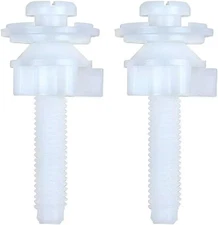 2 Pack Universal Toilet Seat Screws As shown in the detail picture 