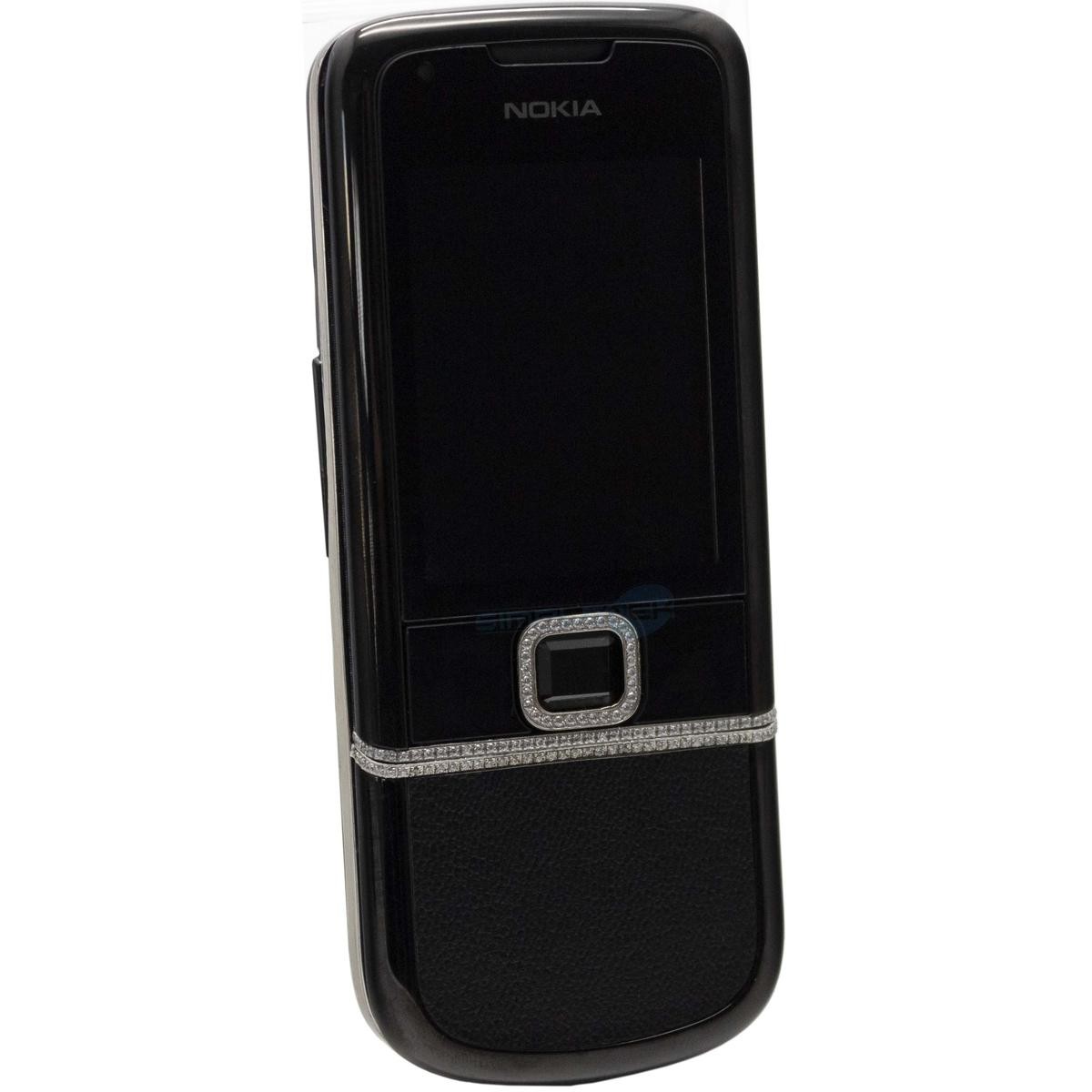 Téléphone Portable NOKIA 8800 DIAMOND ARTE Noir UMTS Téléphone De Luxe