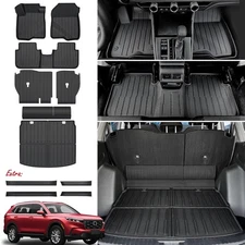 Floor Mats Cargo Mat Set for Honda CRV 2026 2025 2024 2023 Car Mat