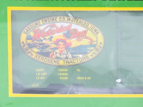 O Gauge 3-Rail MTH Rail King 20-93099 John Deere 40' Boxcar 3-Pack SEALED - Picture 6 of 9
