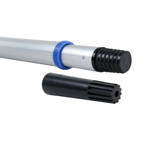 Teleskopstange 4 Meter mit Schraubgewinde und Adapter Aluminiumstange Ausziehbar - Bild 2 von 4