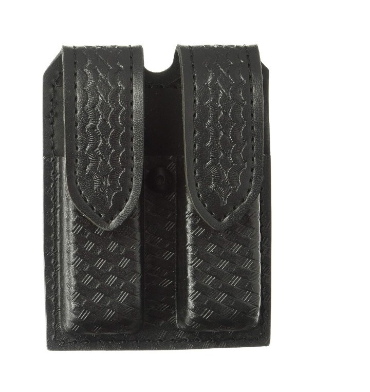 Safariland 77 Black BASKETWEAVE Double Mag Pouch Glock 17,20,21,22,37,47 eBay
