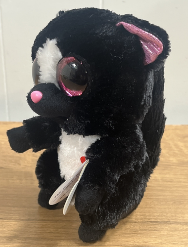 Ty Beanie Boos - FLORA the Skunk (6 Inch) NEW MWMTs Plush Stuffed Animal Toy - 第 2/9 張圖片