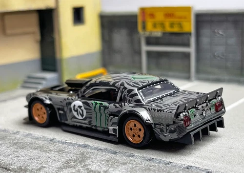 SW 1:64 1965 MUSTANG Hoonicorn RTR LA Sportmodell Diecast Metalllegierung Auto - Bild 7 von 8