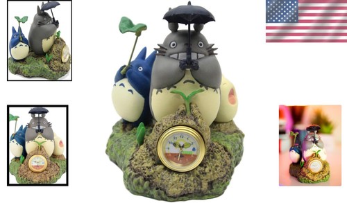 Officially Licensed Totoro Desk Clock - 3.93" Analog Clock for Ghibli Fans - Picture 2 of 8