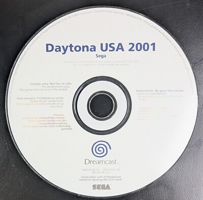 Daytona USA 2001 Sega Dreamcast gebraucht nur CD
