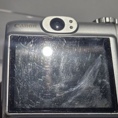 Canon PowerShot A580 8.0MP Digital Camera - Silver FOR PARTS - Picture 11 of 14