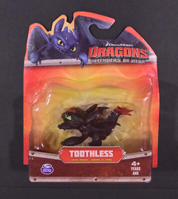 Toothless Racing Dragon Defenders of Berk HTTYD DreamWorks Dragons New ...