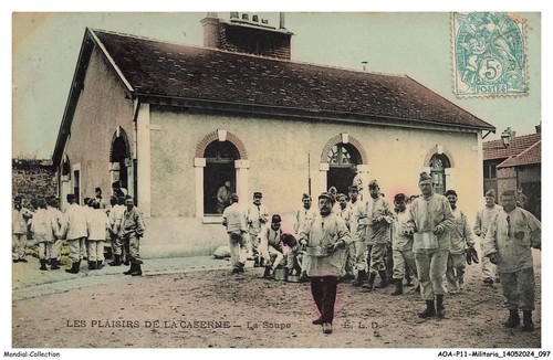 Aoap11-0901-Militaria - The Pleasure of the Barracks - The Soup - Picture 1 of 2