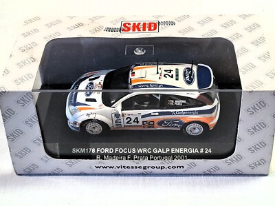 Ford Focus RS WRC Rally Portugal 2001 #24 Madeira - Vitesse / Skid 1/43